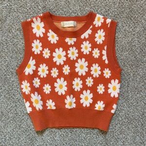 altard state floral sweater vest